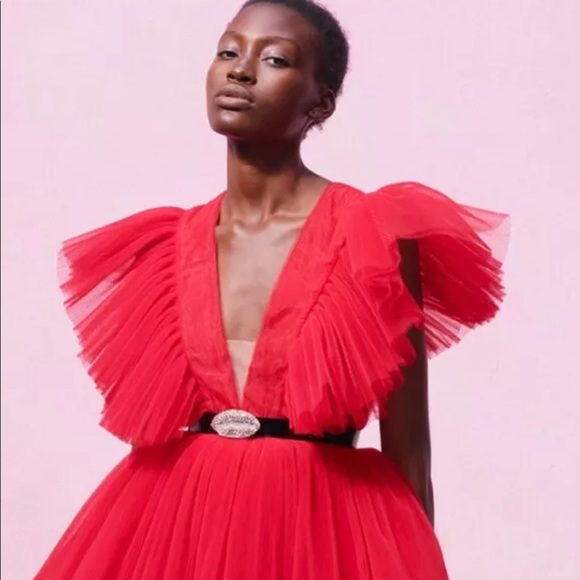 Giambattista Valli x H&M Accessories - Giambattista Valli x H&M Rhinestone Lips Belt